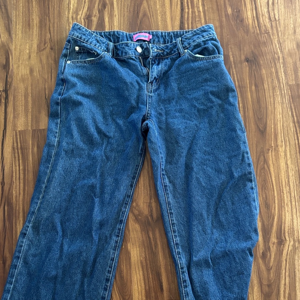 Classic Edikted Blue Denim Women's Jeans